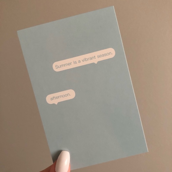 🌻10/$10🌻 Graphic Text Postcard Wall Deco Pic - Picture 1 of 2